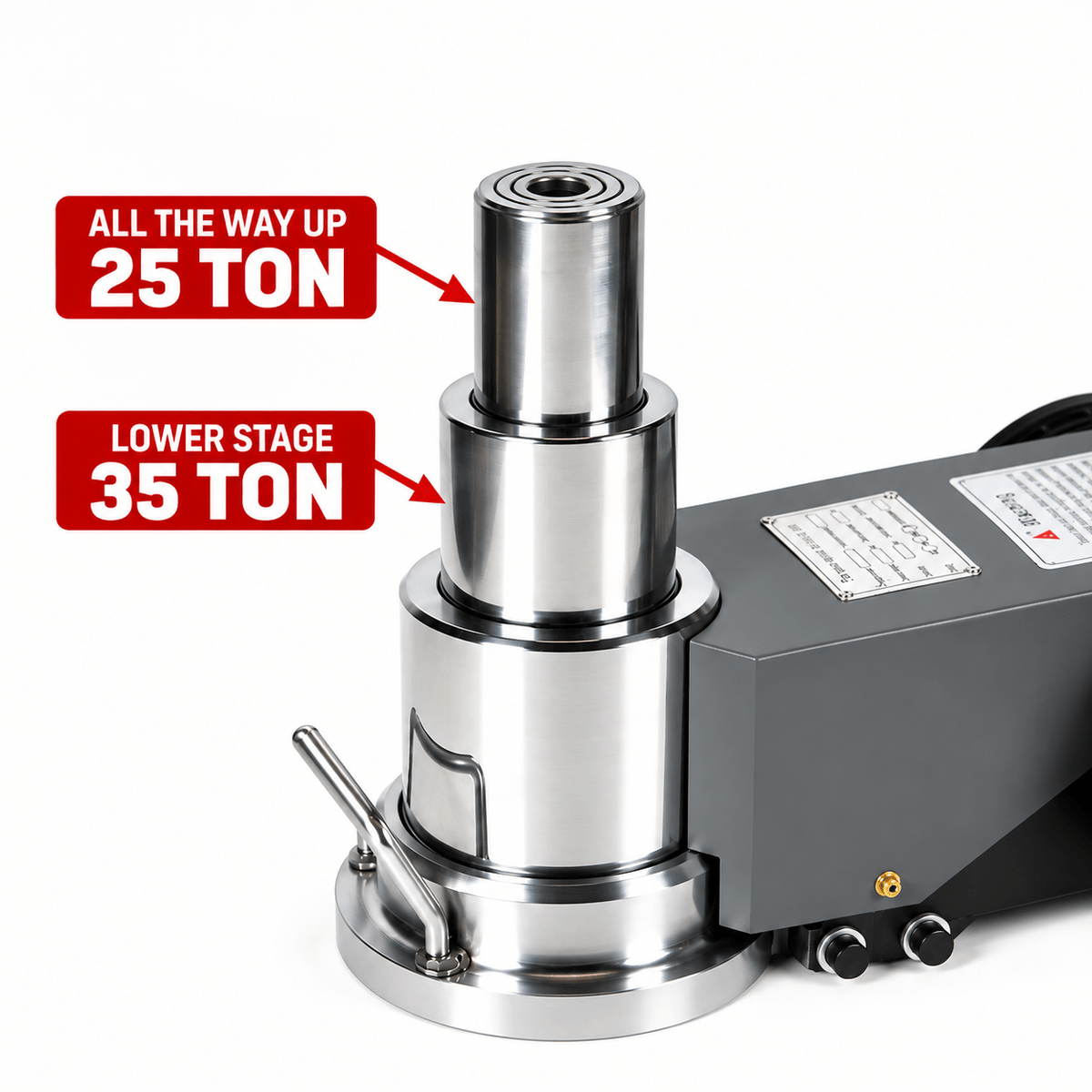 35/25Ton Air Hydraulic Jack - JR AIR TOOLS