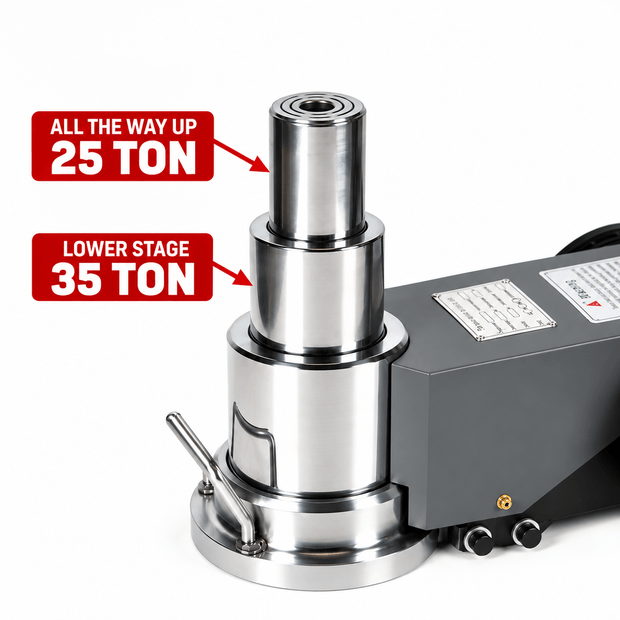 35/25Ton Air Hydraulic Jack - JR AIR TOOLS