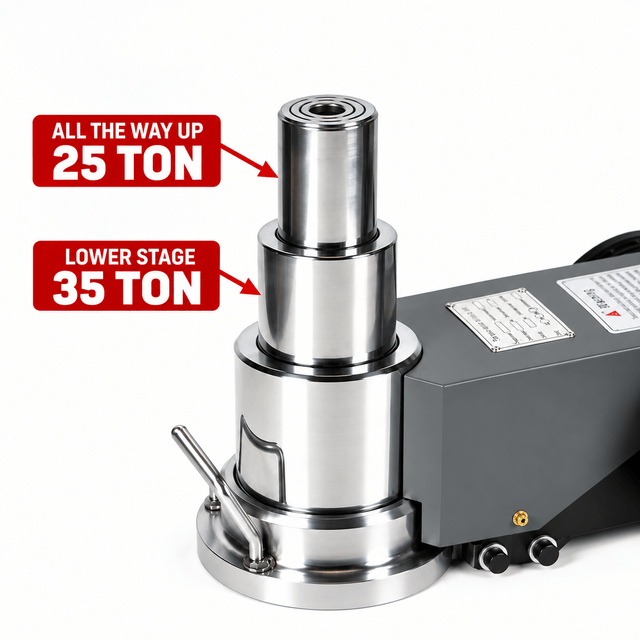35/25Ton Air Hydraulic Jack - JR AIR TOOLS
