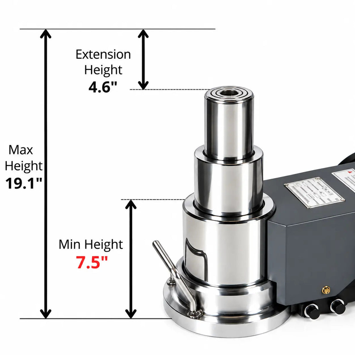 35/25Ton Air Hydraulic Jack - JR AIR TOOLS