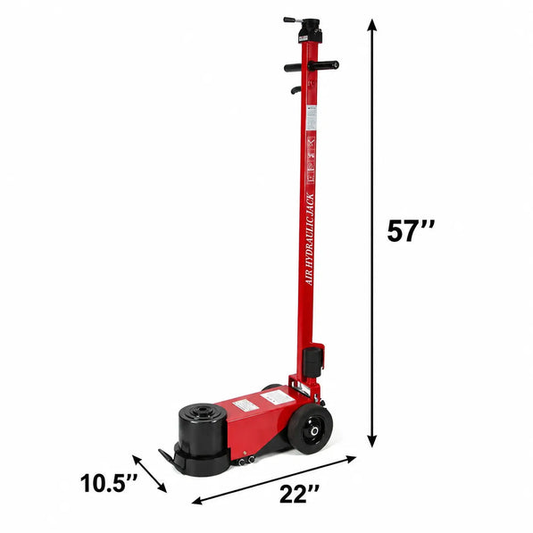 80/40 Ton Air Hydraulic Jack Heavy Duty - JR AIR TOOLS