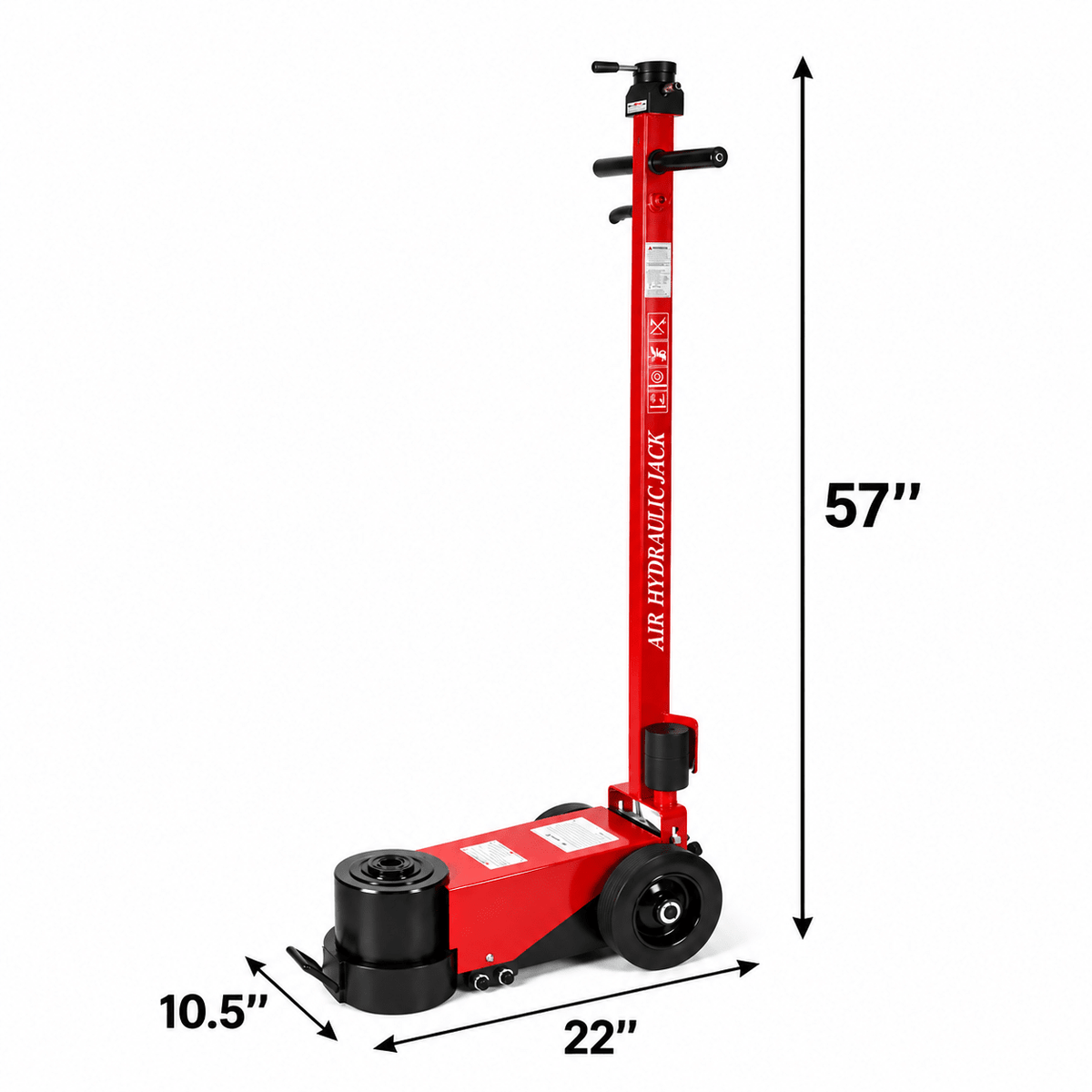 80/40 Ton Air Hydraulic Jack Heavy Duty - JR AIR TOOLS