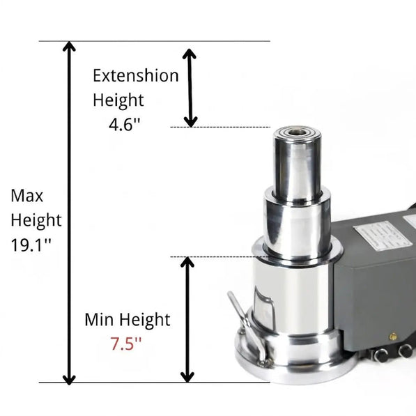 80/40 Ton Air Hydraulic Jack Heavy Duty - JR AIR TOOLS