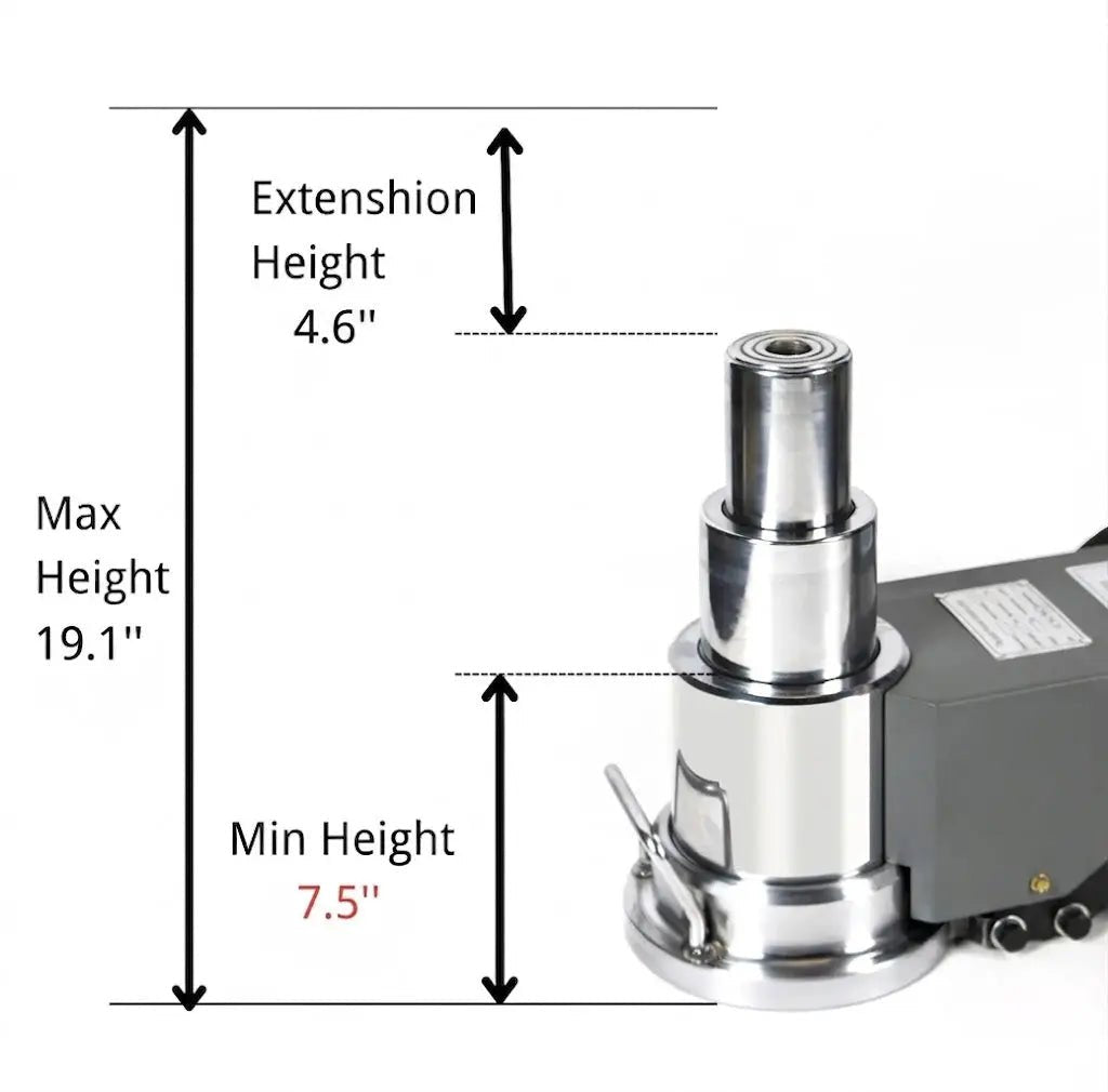 80/40 Ton Air Hydraulic Jack Heavy Duty - JR AIR TOOLS