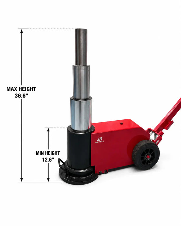 80/40/20 Ton Air Hydraulic Trailer jack - JR AIR TOOLS