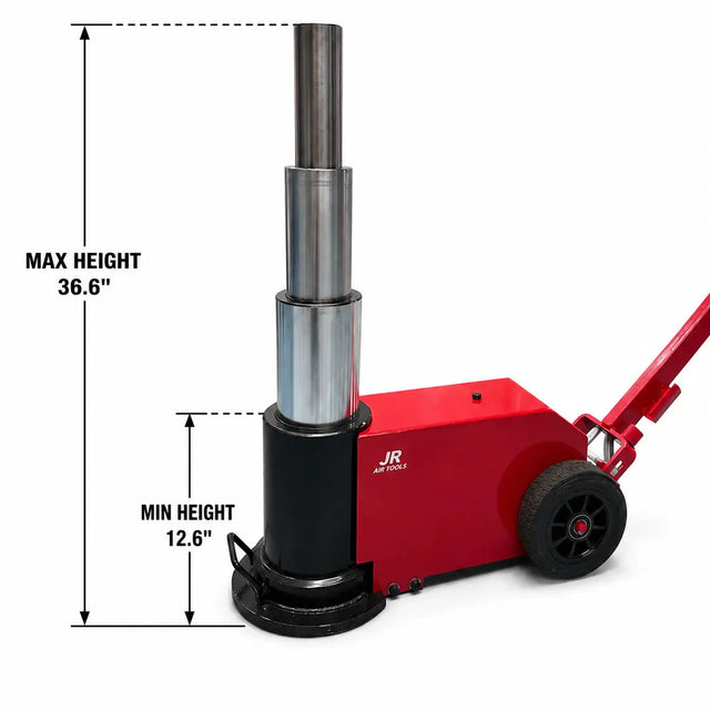 80/40/20 Ton Air Hydraulic Trailer jack - JR AIR TOOLS