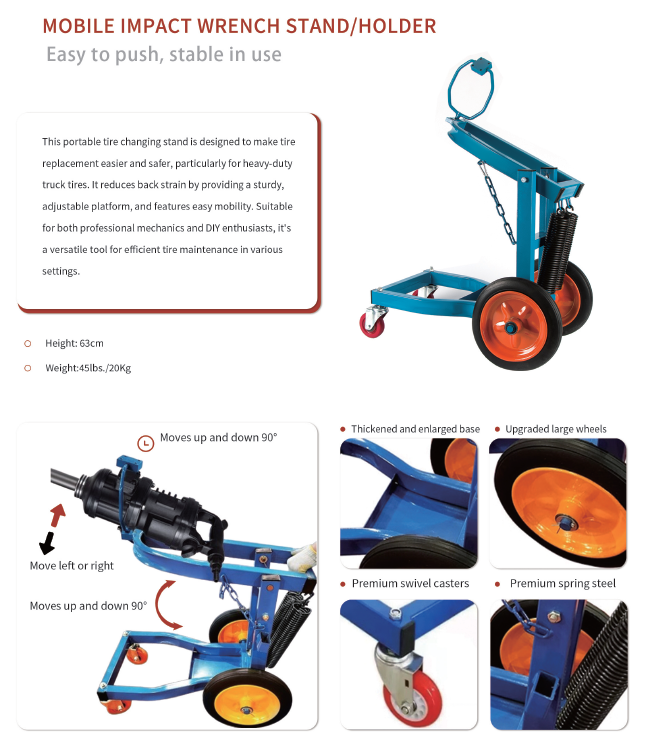 Mobile Impact Wrench Stand/Holder