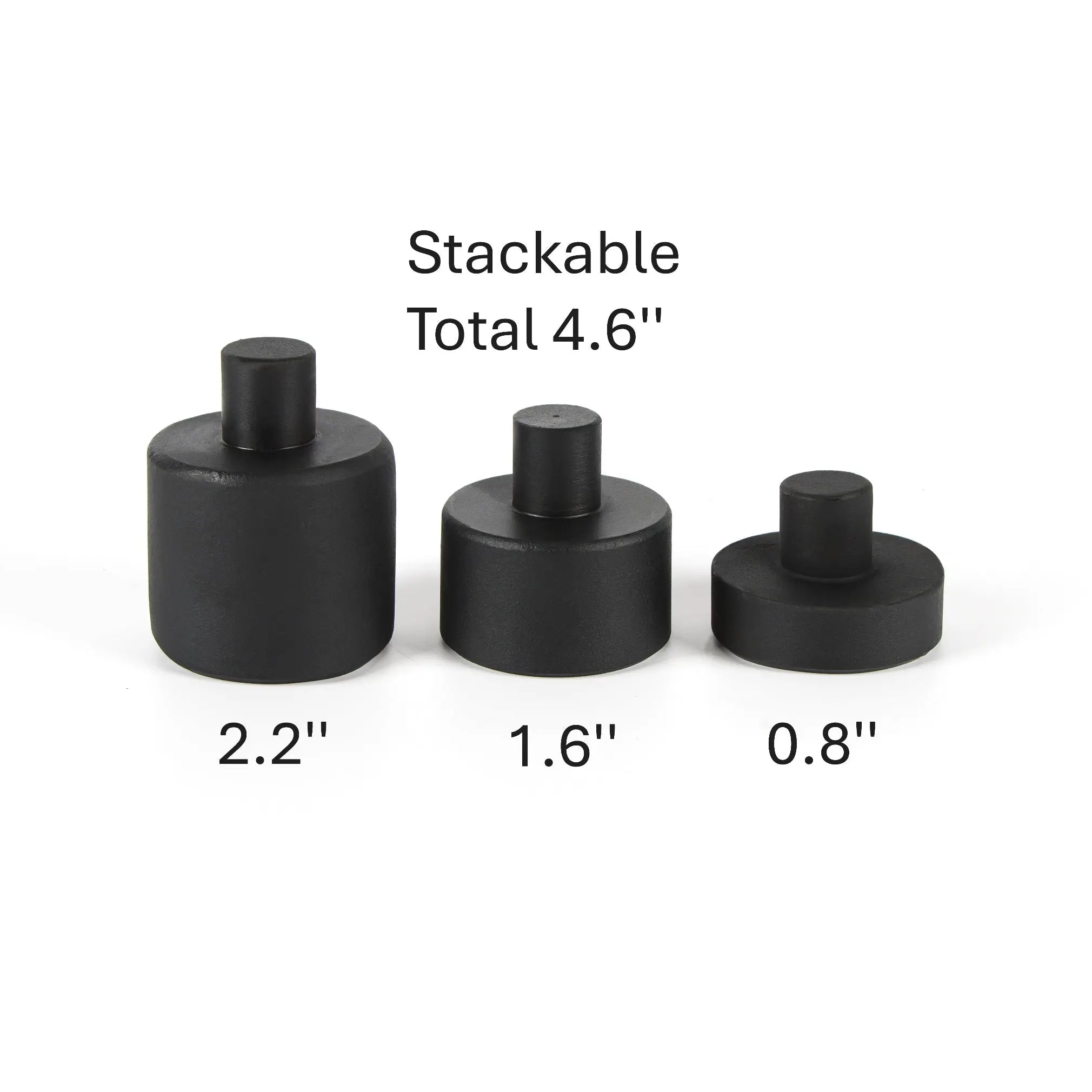 Hydraulic Jack Extensions 3 - Piece - JR AIR TOOLS