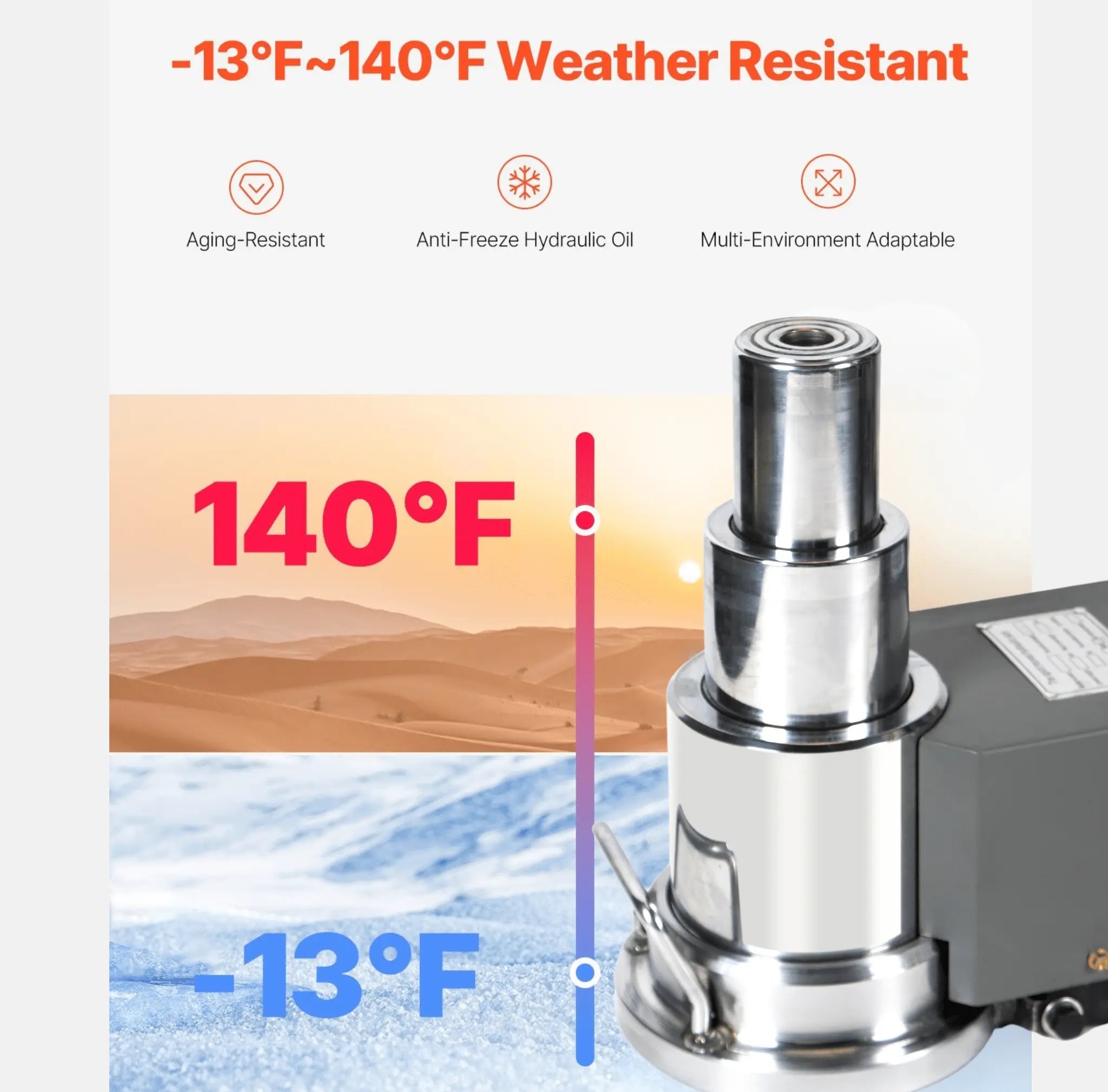 35/25Ton Air Hydraulic Jack JR AIR TOOLS